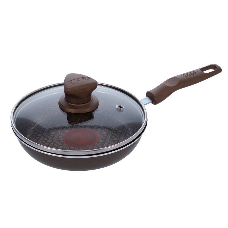 IMUSA - Cacerola Imusa Antiadherente Aluminio 16 cm