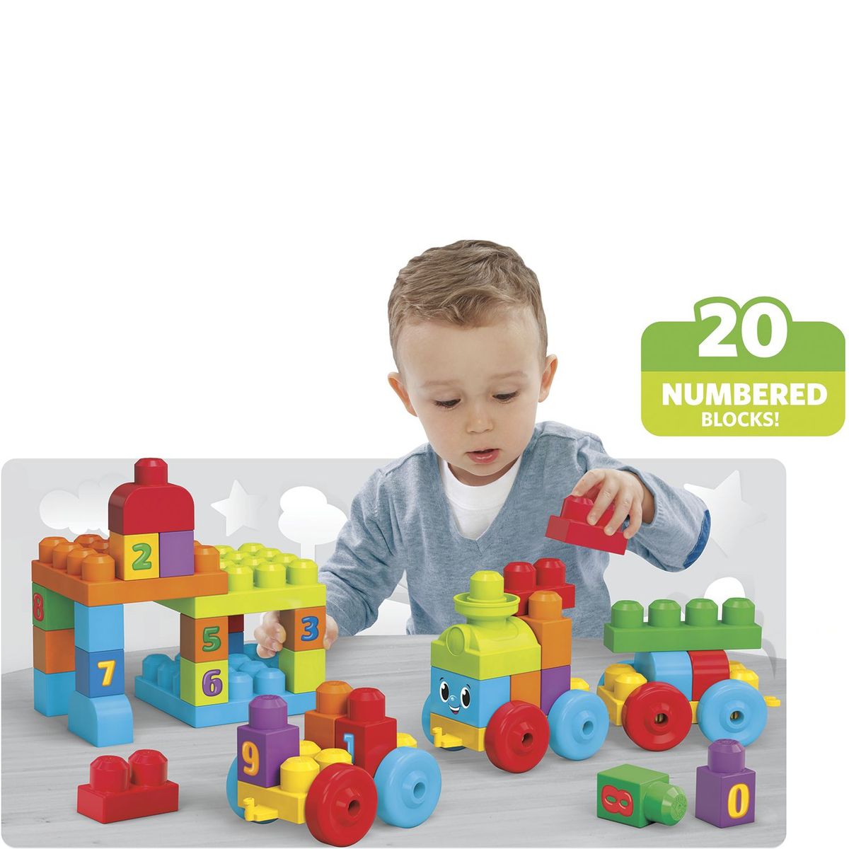 MEGA BLOKS - Tren de Aprendizaje