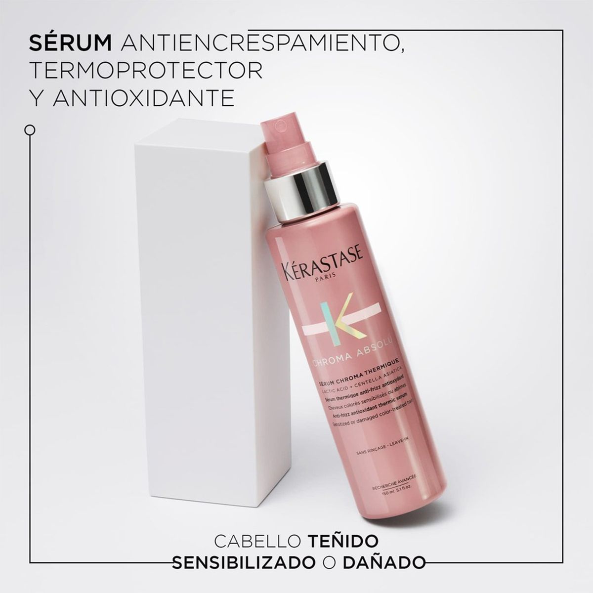 KERASTASE - Sérum Kérastase Chroma Absolu Thermique anti frizz ciuda color 150ml 