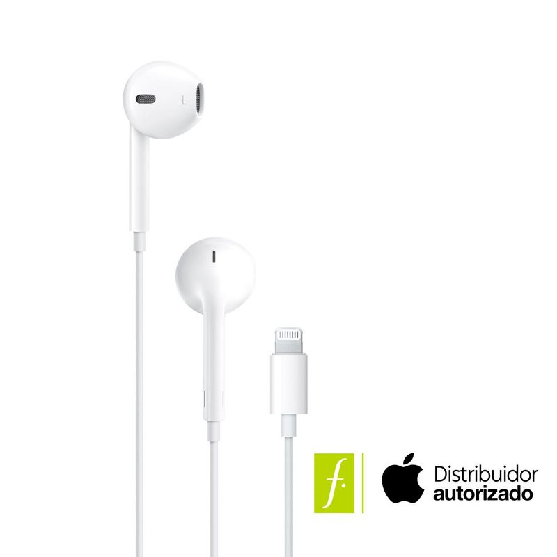 APPLE - Audífonos EarPods con conector Lightning 