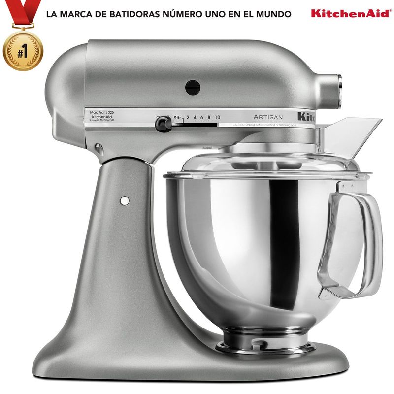 KITCHENAID - Batidora de Pedestal KitchenAid Artisan KSM150PSER Rojo, 10 velocidades