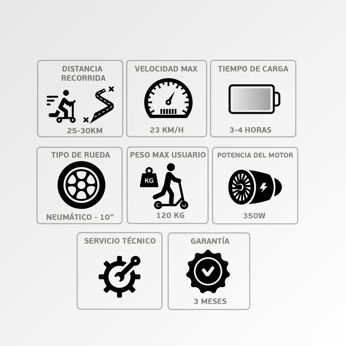 SCOOP - Scooter eléctrico Scoop Mid 25 km/H