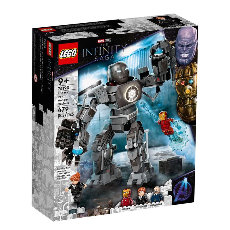 LEGO - Armable Lego Marvel Iron Man Caos De Iron Monger