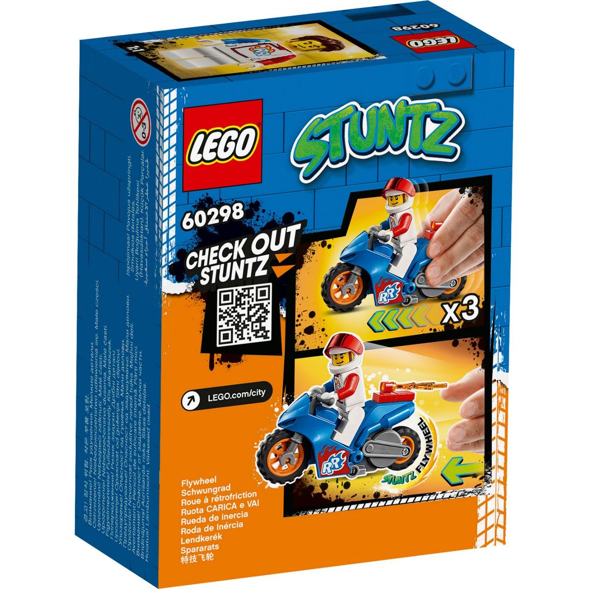 LEGO - Armable Lego City Moto Acrobática Cohete