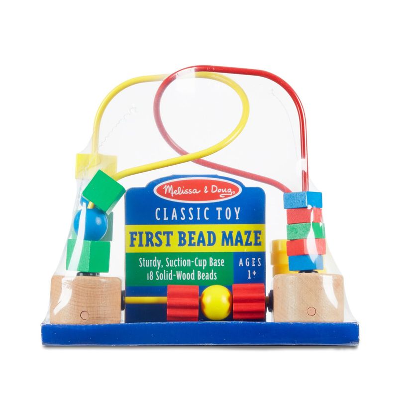 MELISSA & DOUG - Juguete de Bebé Melissa & Doug Primer Laberinto Madera Con Cuentas