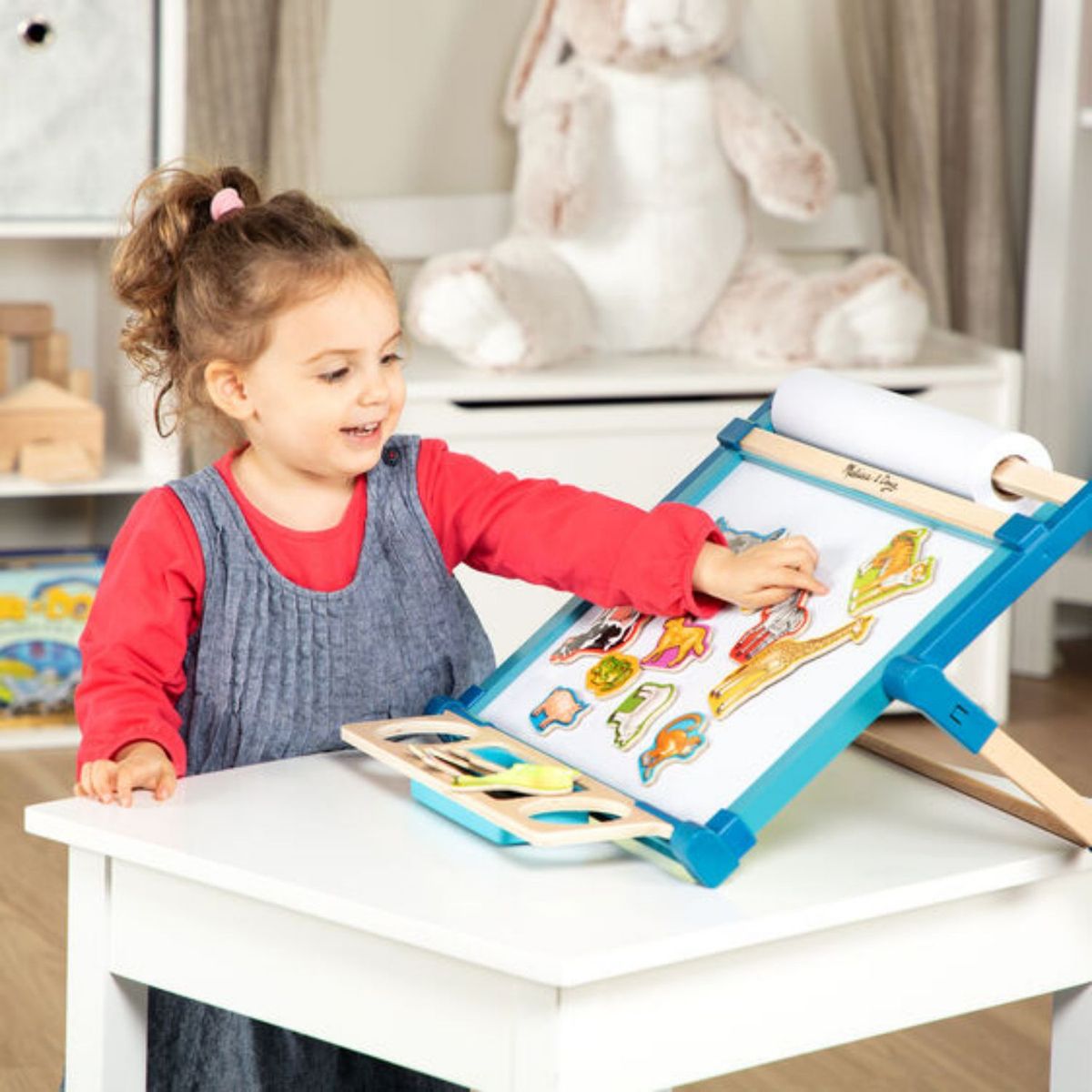 MELISSA & DOUG - Juguete de Bebé Melissa & Doug Animales Magnéticos Madera