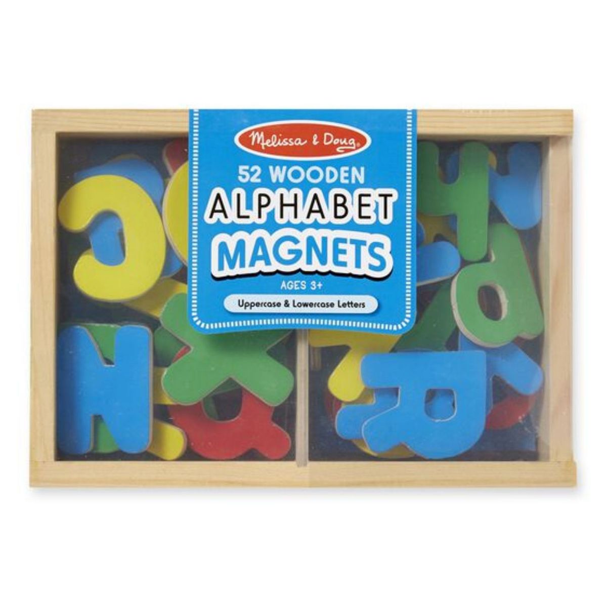 MELISSA & DOUG - Juguete de Bebé Melissa & Doug Letras Magnéticas Madera