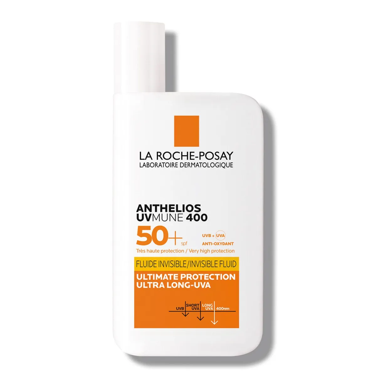 LA ROCHE POSAY - Bloqueador Solar Anthelios UVMune 400 Fluido Invisible FPS La Roche Posay para Todo tipo de piel 50 ml