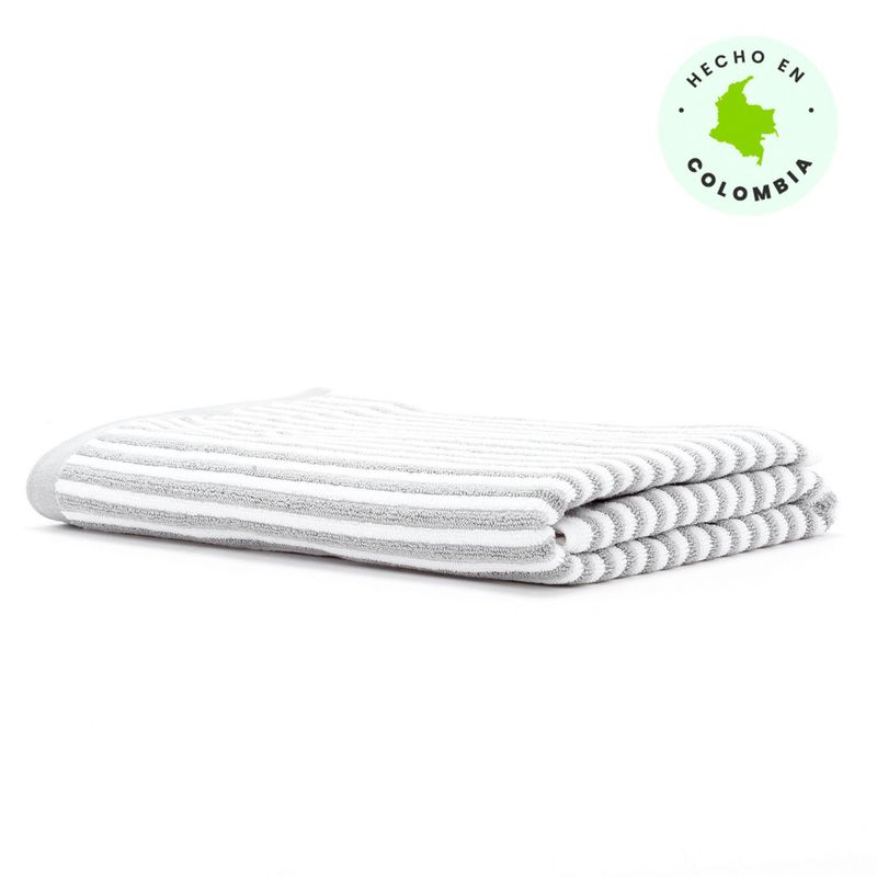 MICA - Toalla de cuerpo 550 g Barritas 70 x 140 cm
