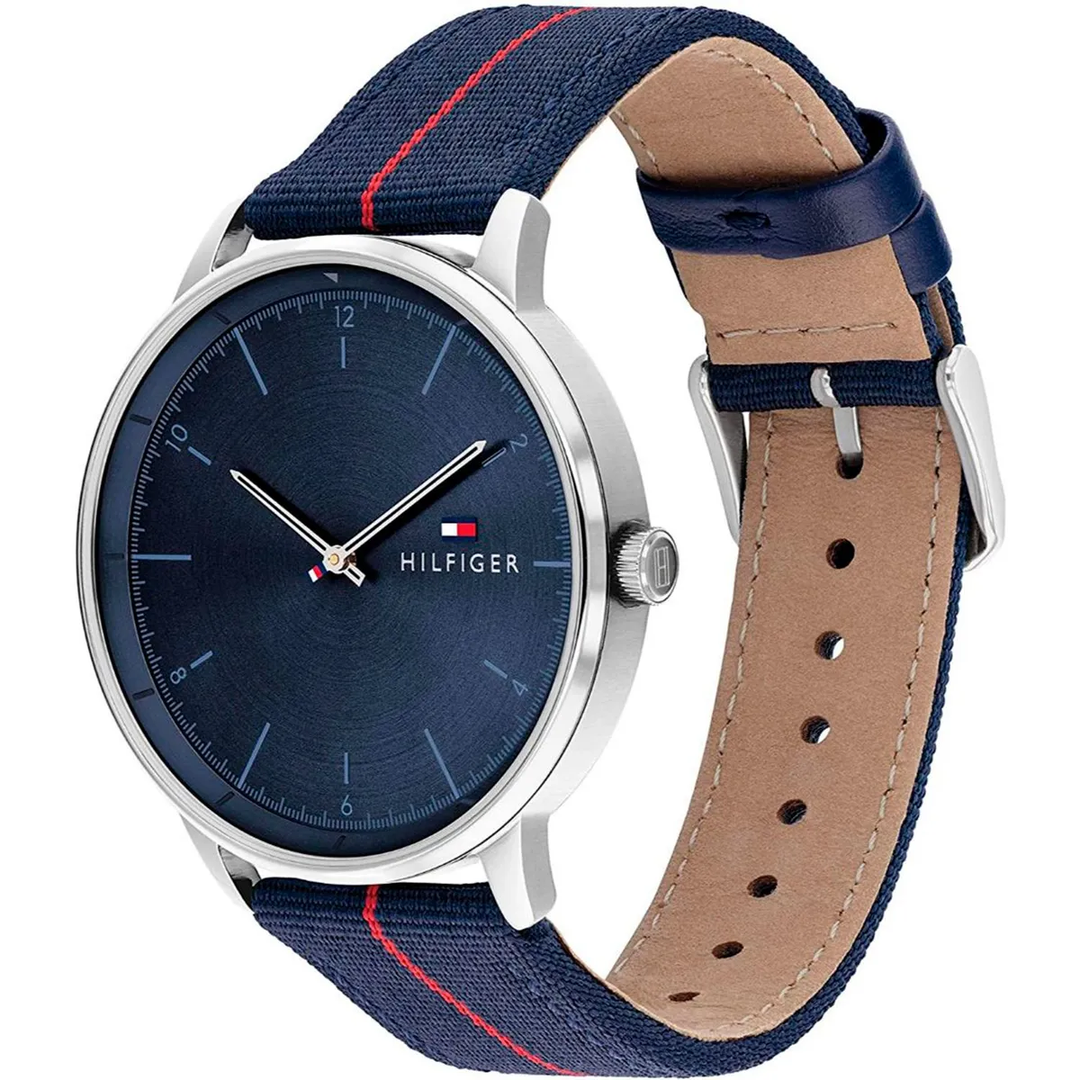 TOMMY HILFIGER - Reloj Tommy Hilfiger para Hombre Hendrix . Reloj Análogo Nailon Azul