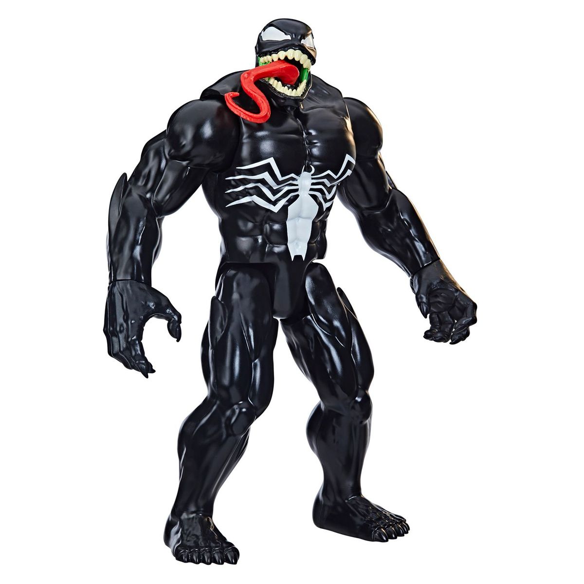 SPIDER MAN - Spiderman: Figura de acción Spide-rMan Titan Hero Series Venom Marvel