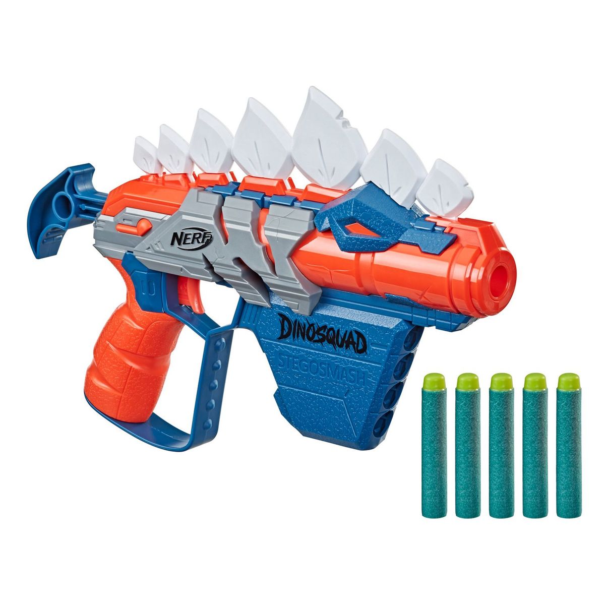 NERF - Lanzador Nerf Dinosquad Stego-Smash