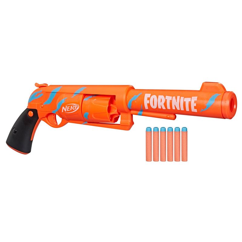 NERF - Lanzador Nerf Fortnite 6-Sh - Pulso De Camuflaje