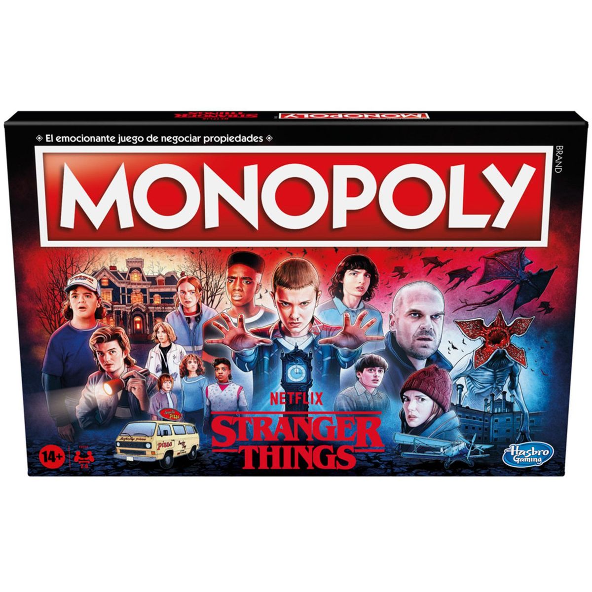 HASBRO - Juego De Mesa Monopoly Stranger Things