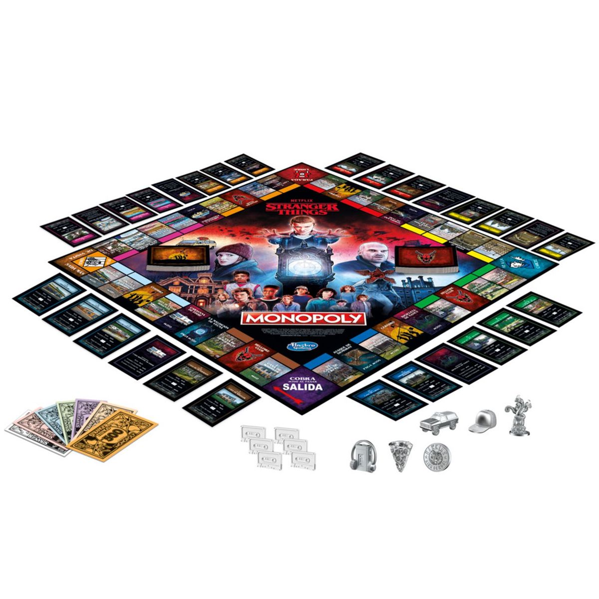 HASBRO - Juego De Mesa Monopoly Stranger Things
