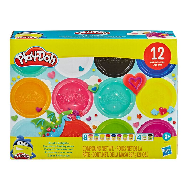 PLAY DOH - Masas y Plastilinas Play Doh Core Brillantes Creaciones