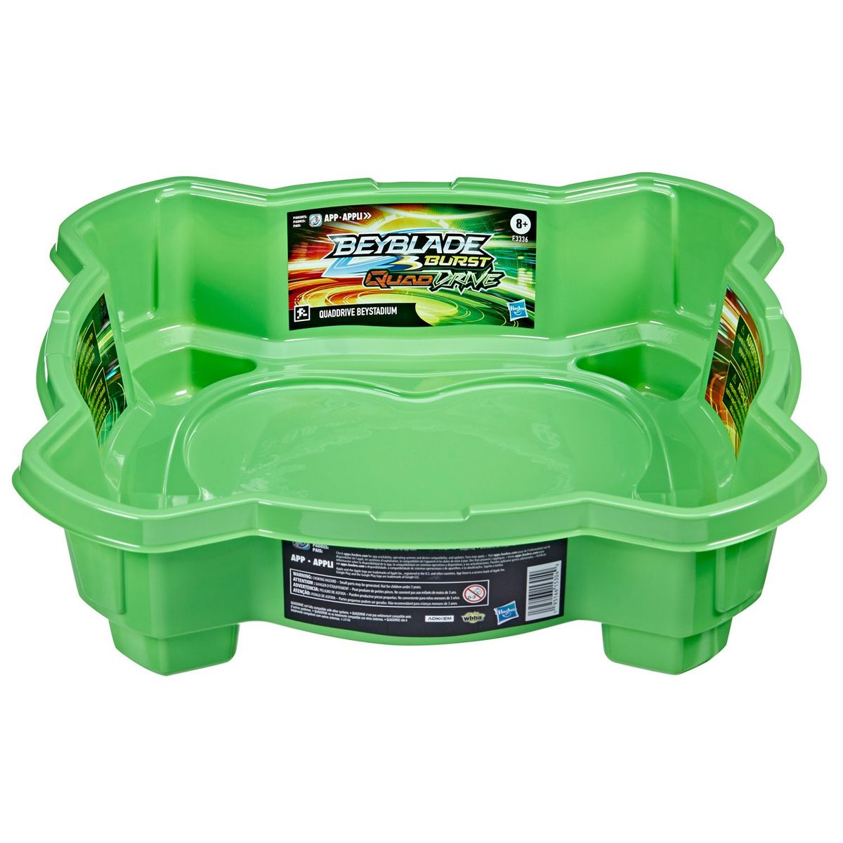 BEYBLADE - Estadio Beyblade Burst Quad Drive Verde