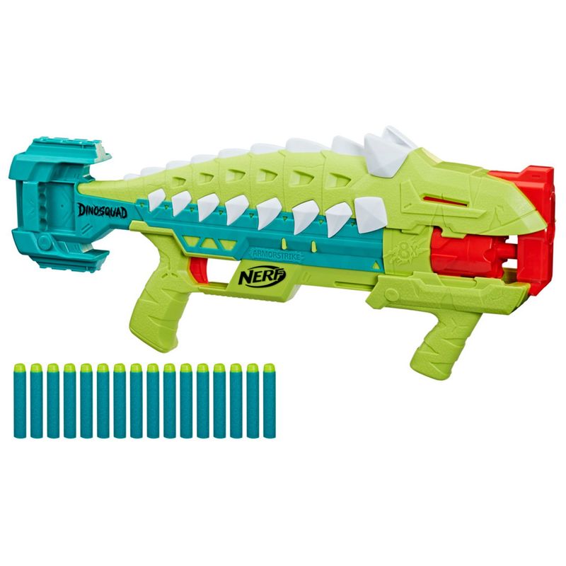 NERF - Lanzador Nerf Dinosquad  Ankylosaurus