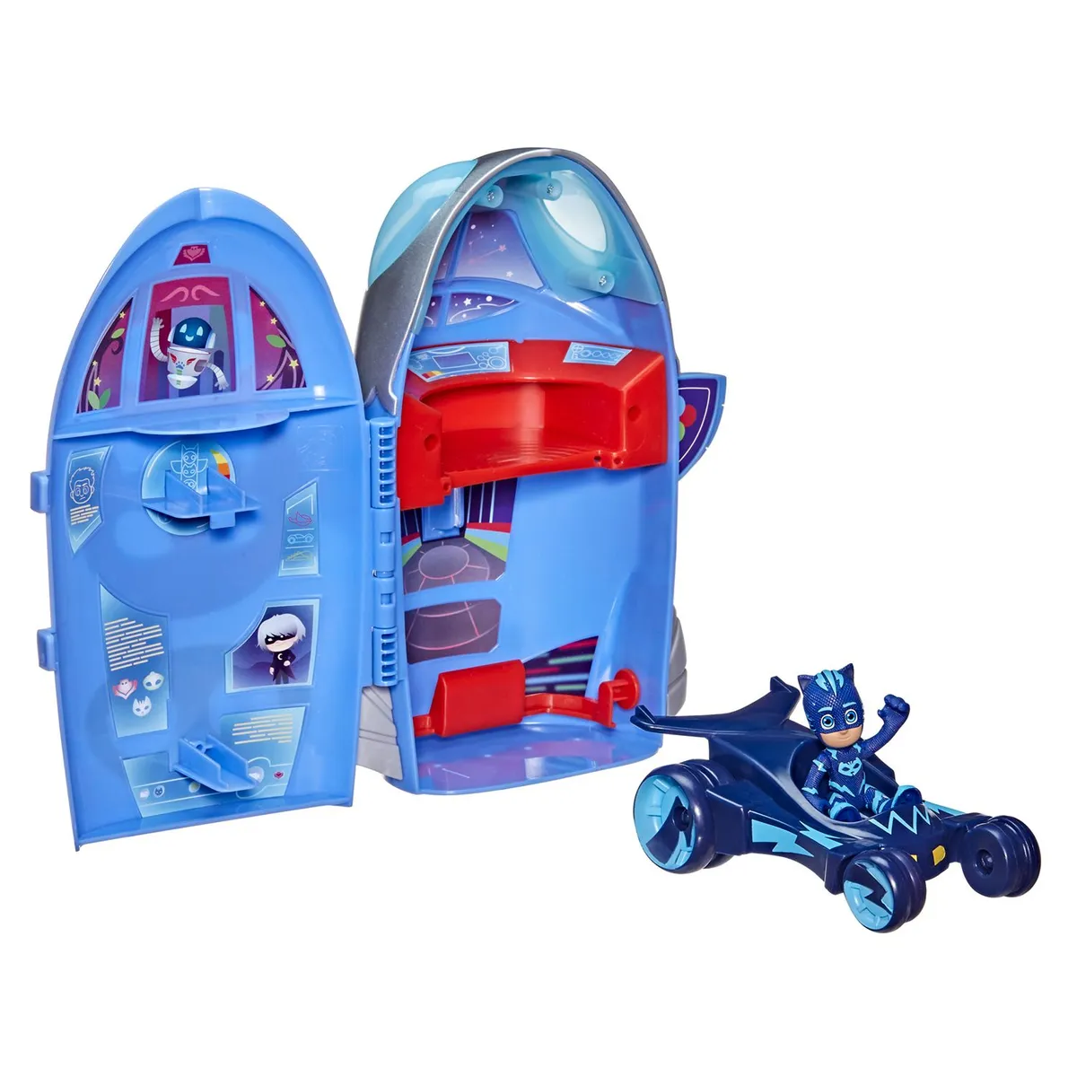 PJ MASKS - Set Pj Masks Cuartel General 2 En 1 Connor