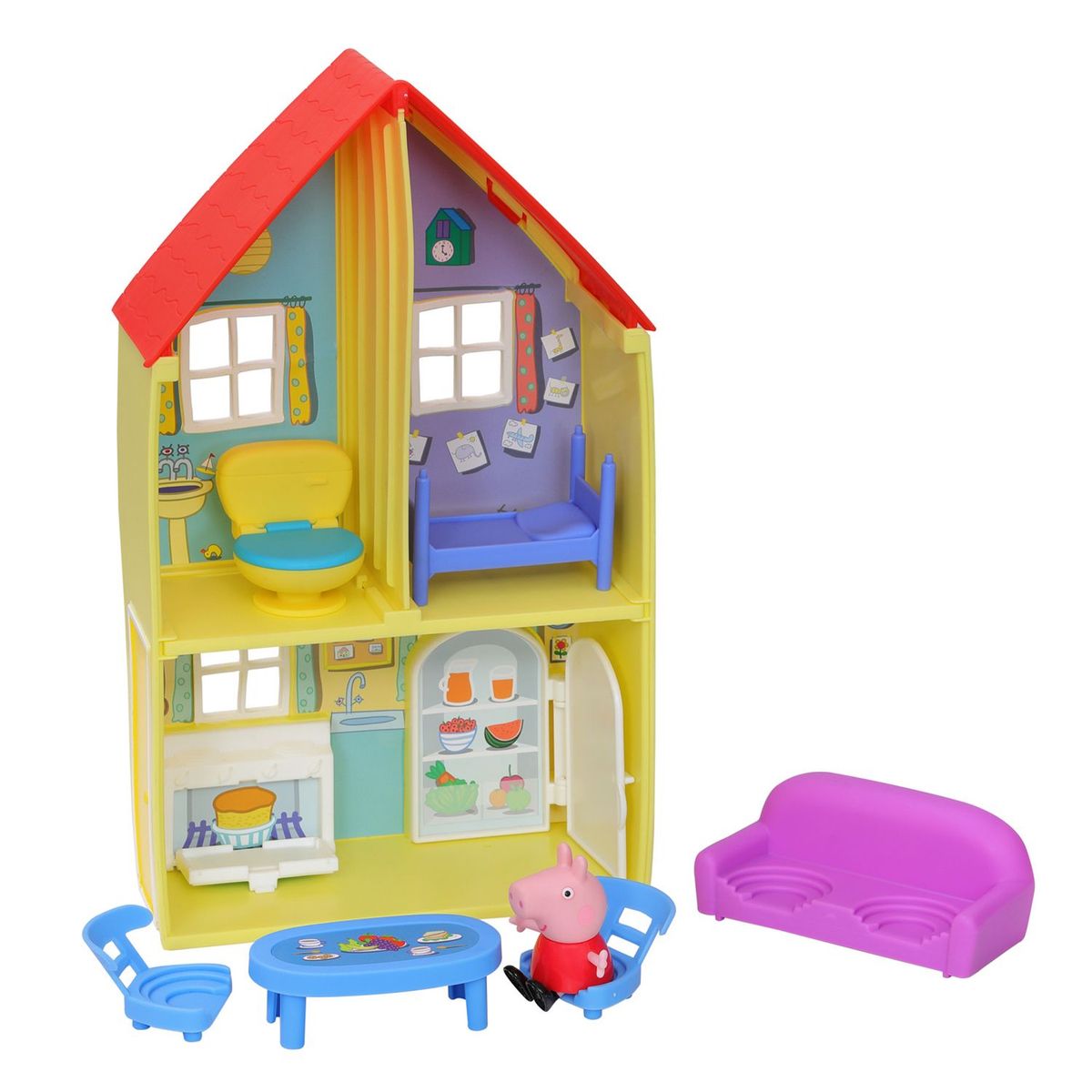PEPPA PIG - Casa de muñecas : Peppa Pig la casa de Peppa Pig