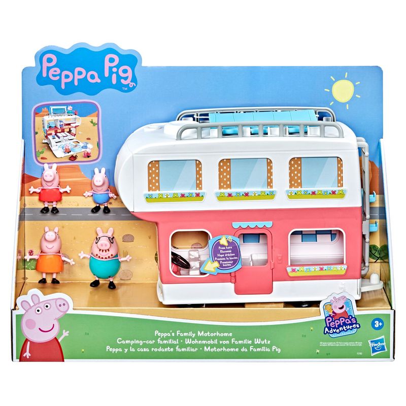 PEPPA PIG - Casa de muñecas : Peppa Pig  la casa rodante. 0% de interés a 3, 6  o 12 cuotas pagando con tu CMR