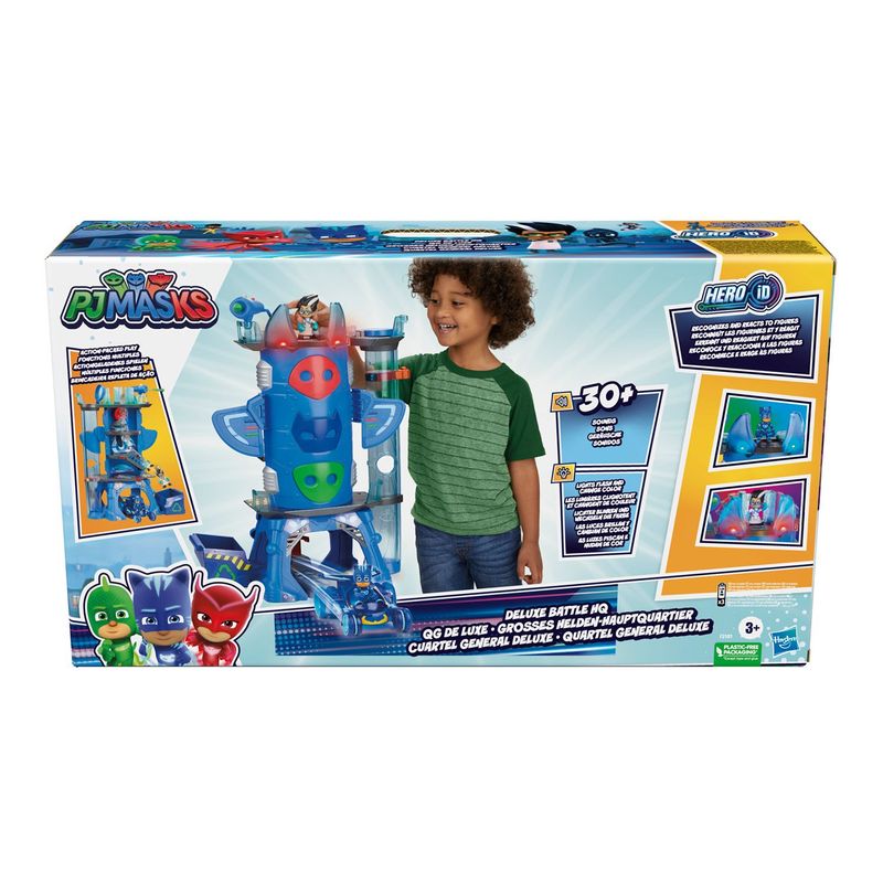 PJ MASKS - Set Pj Masks Cuartel General Deluxe 