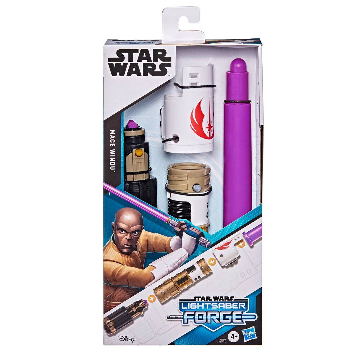 STAR WARS - Juego Star Wars Sable De Luz Fuerza De Jedi Mace Windu