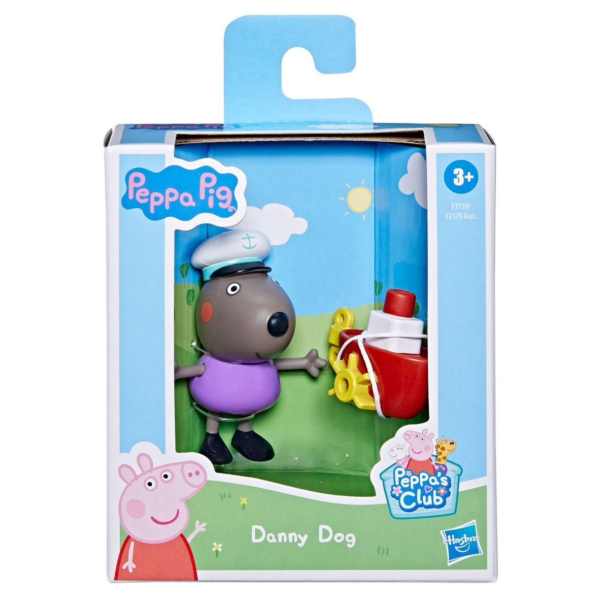 PEPPA PIG - Figura Peppa Pig Amigos Divertidos Danny Dog