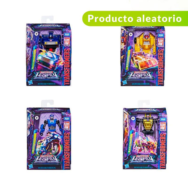 TRANSFORMERS - Figura de Acción Transformers Generation  Legacy Ev Deluxe Surtido: Producto Aleatorio