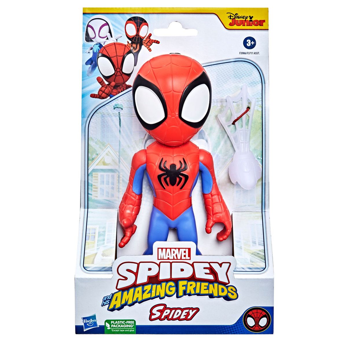 SPIDER MAN - Spiderman:  Figura de Acción Spider-Man And Friends 25 Cm Spidey
