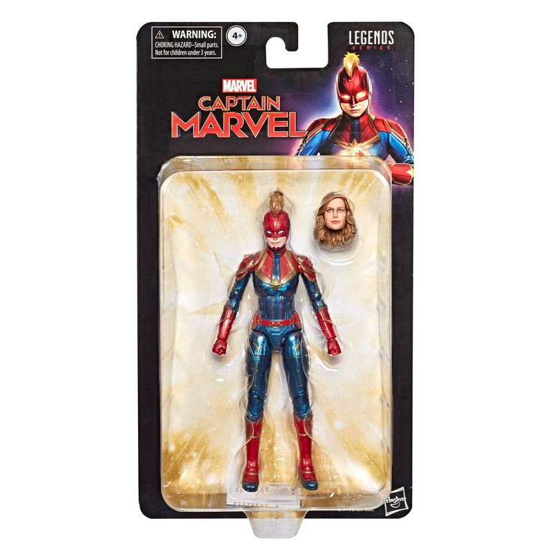 MARVEL - Figura de Acción Marvel Legends Capitana Marvel 15 Cm