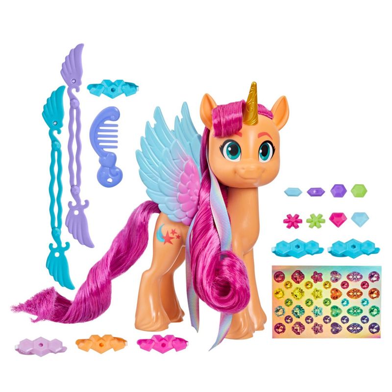 MY LITTLE PONY - Muñeca My Little Pony Sunny Starscout Peinados con estilo