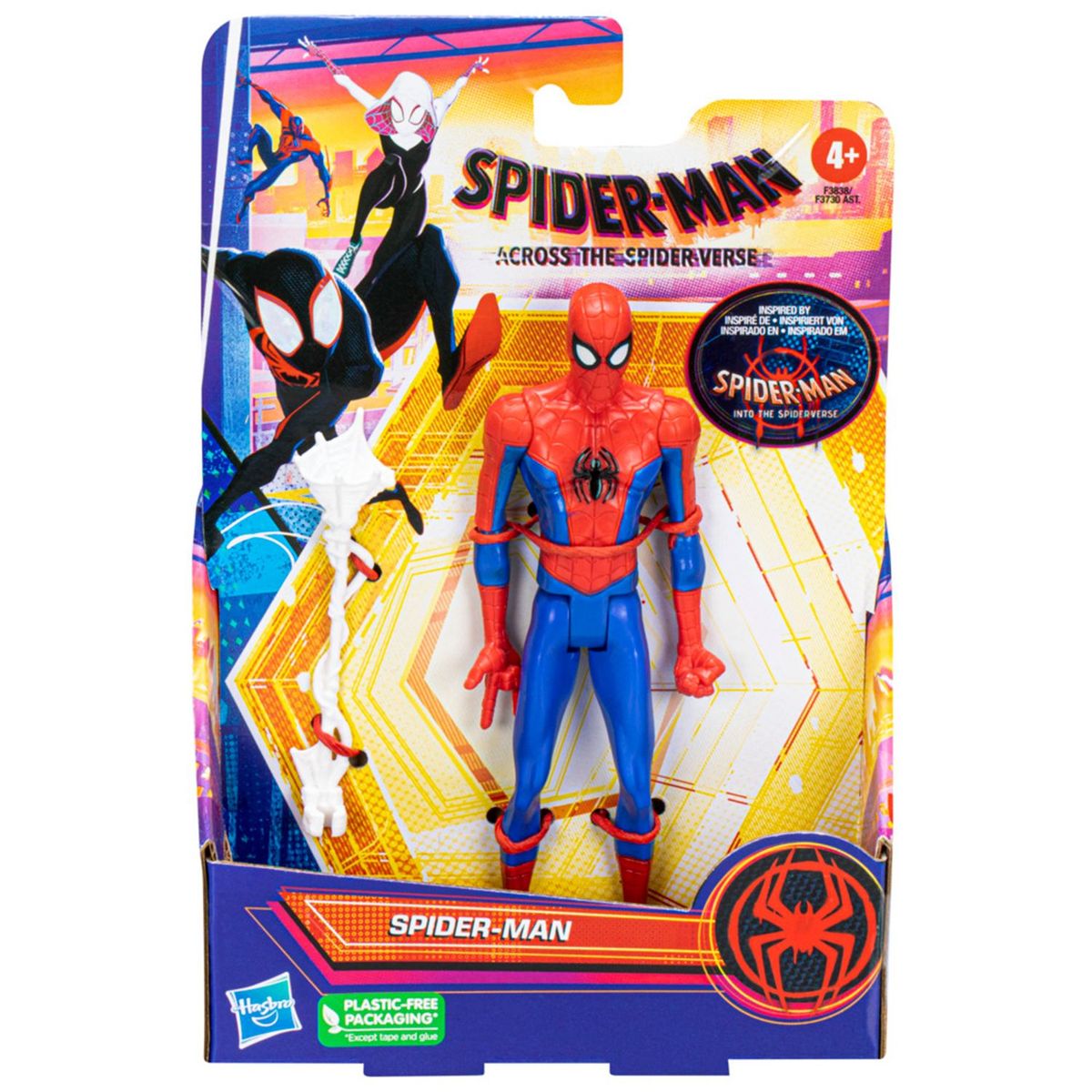 SPIDERMAN - Figura de acción Across the Spider Hombre Araña 15Cm Spider-man