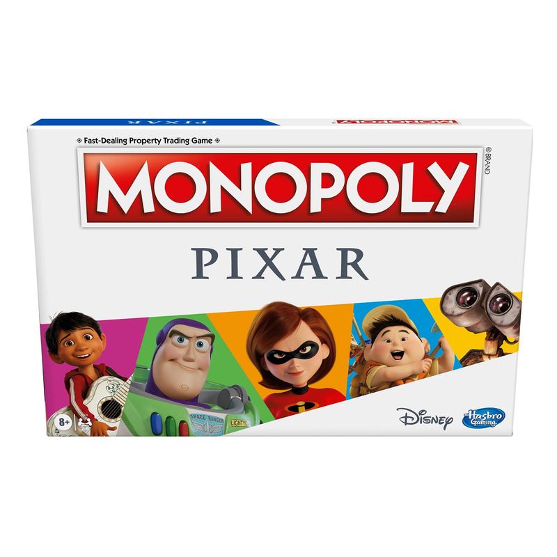 MONOPOLY - Juego De Mesa Monopoly Disney Pixar 