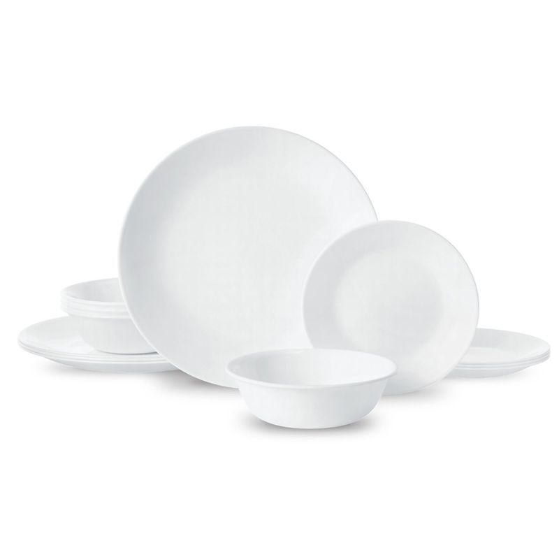 CORELLE - Vajilla Corelle: Winter 4 puestos 12 piezas