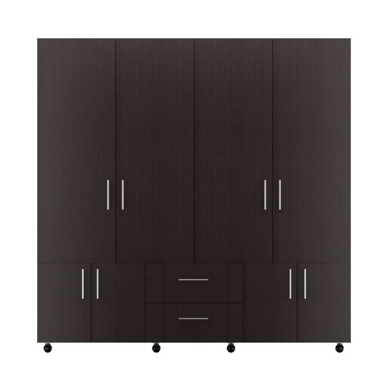 RTA DESIGN - Closet Moderno en Aglomerado 8 Puertas 2 Cajones 200 x 200 x 50 cm RTA Design  - Mueble