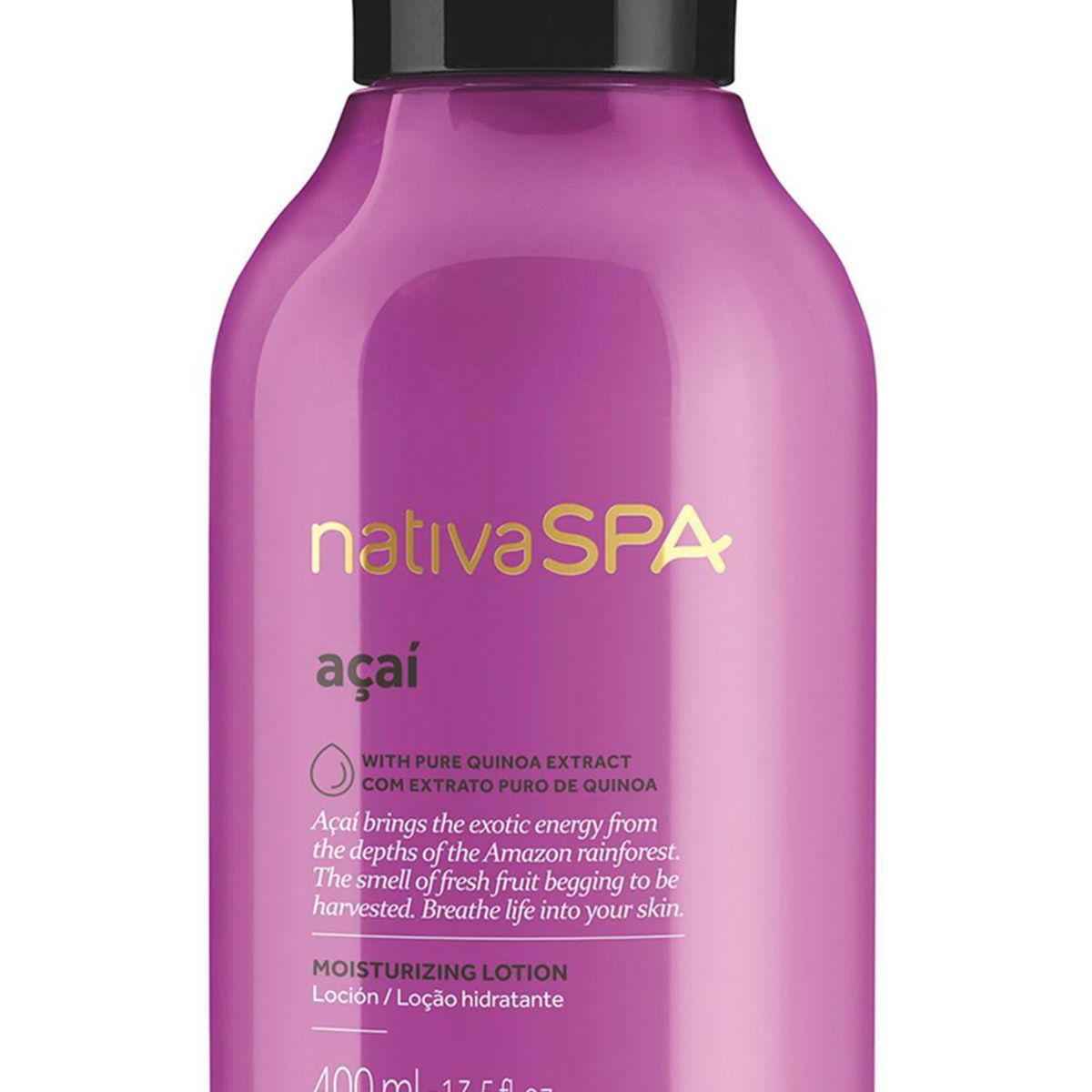NATIVA SPA - Hidratante Corporal Açai Nativa Spa para Piel Normal 400 ml