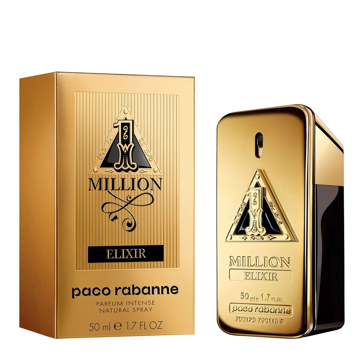 RABANNE - Perfume Hombre Rabanne 1 Million Elixir Parfum Intense 50 ml Eau de parfum 