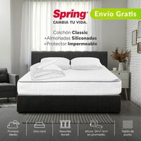 Colchón Spring Doble $799.900 CMR + Accesorios