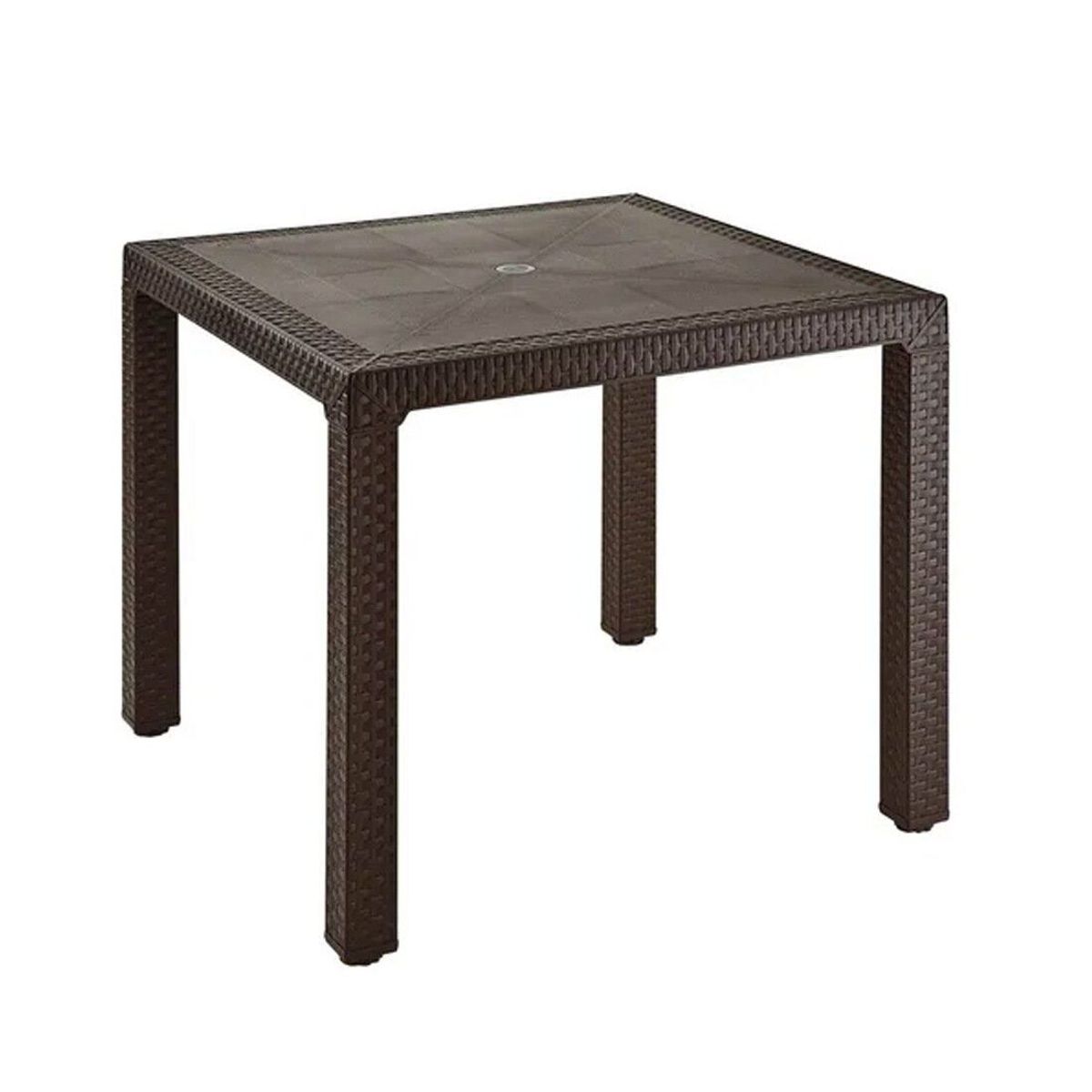 RIMAX - Mesa Eterna Plastico + 4 Sillas Con Brazos