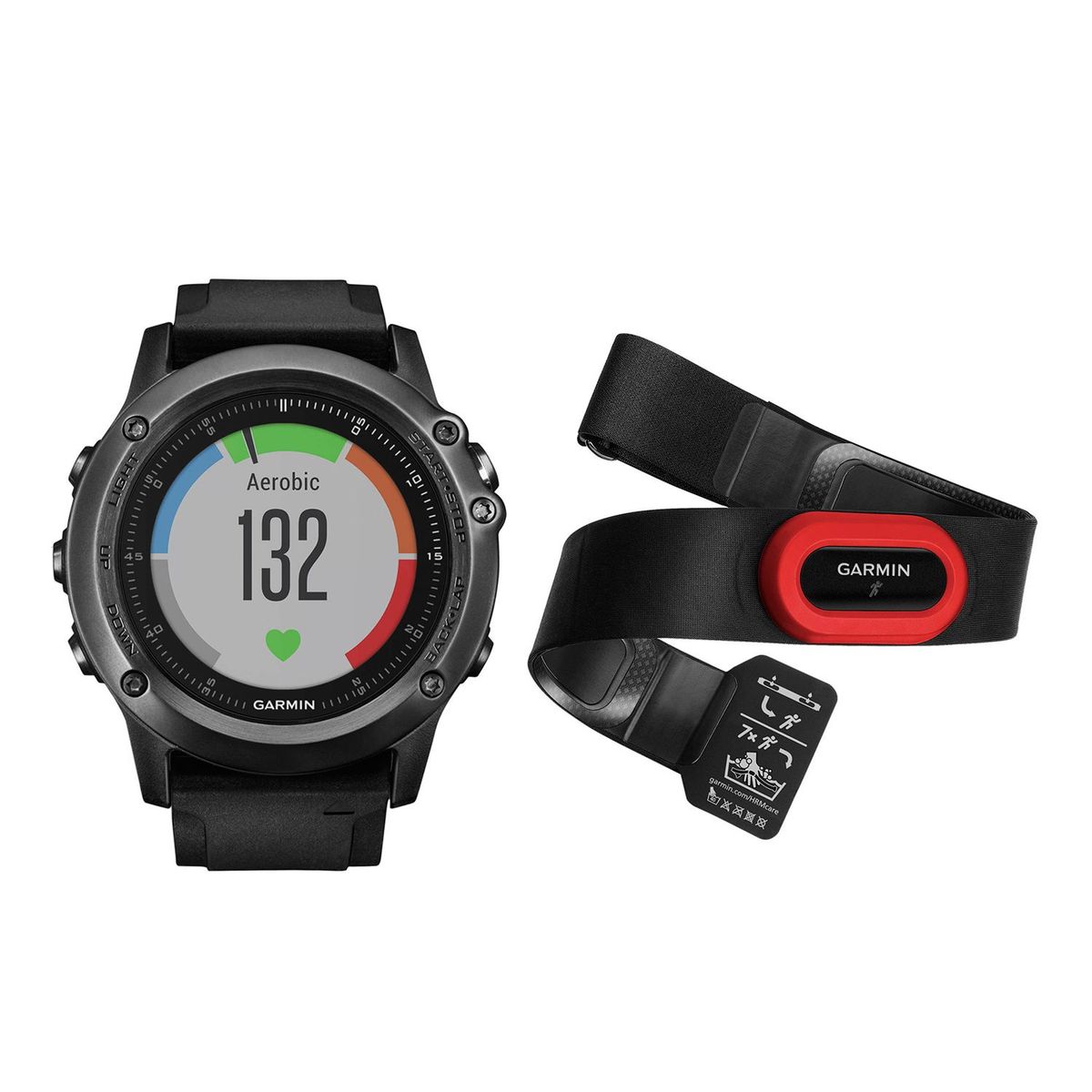 GARMIN - Smart Deportivo Fenix 3 hr bundle 