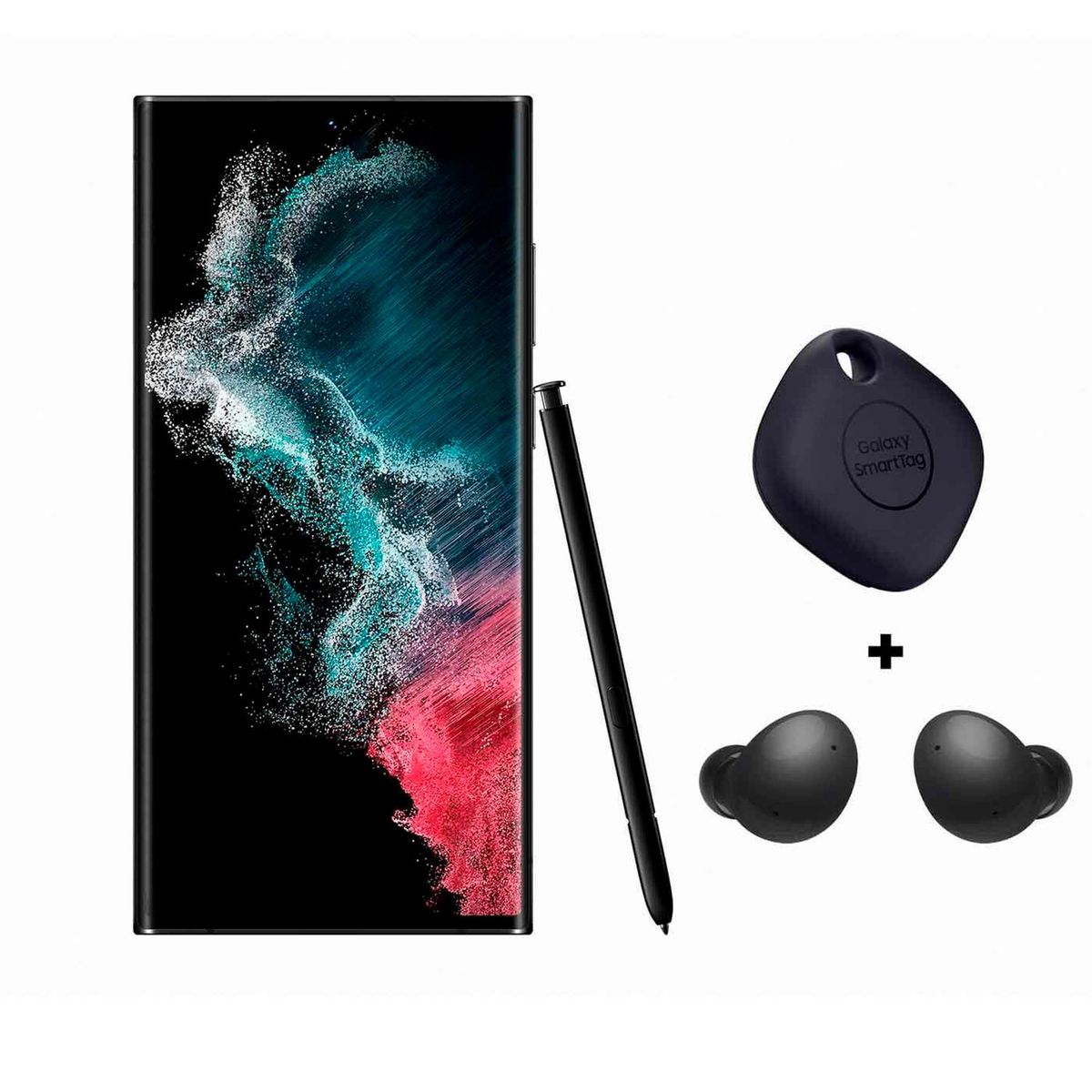 SAMSUNG - Celular Samsung Galaxy S22 Ultra 5G 256GB + Smart Tag + Buds 2