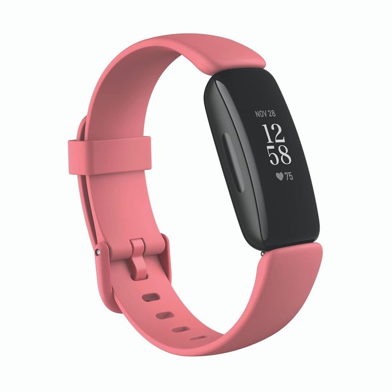 FITBIT - Smart watch Fitbit Inspire 2 Desert Reloj inteligente hombre y mujer. Monitoreo de actividad diaria, frecuencia cardíaca y calidad de sueño. Resistente al agua. Compatible Android/iOS