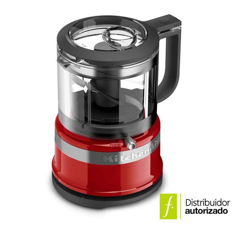 KITCHENAID - Procesadora de Alimentos KitchenAid Picatodo 3.5 Tazas Rojo 240W 2 Velocidades