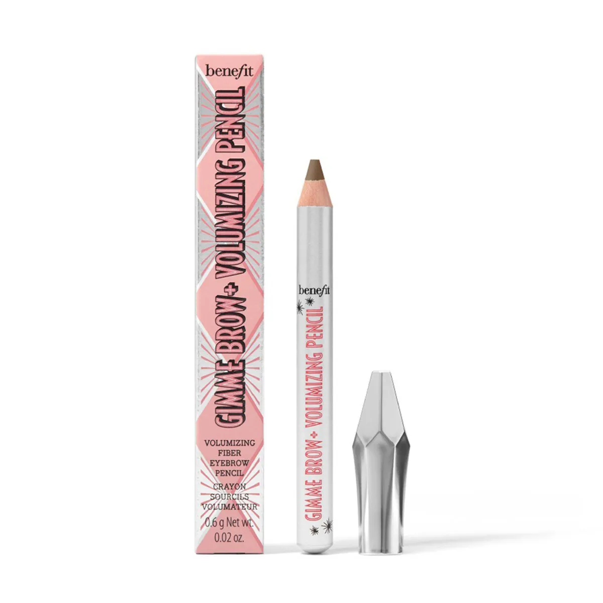 BENEFIT - Lápiz voluminizador de cejas Gimme Brow+ Volumizing Pencil Benefit 0.6g (Mini)