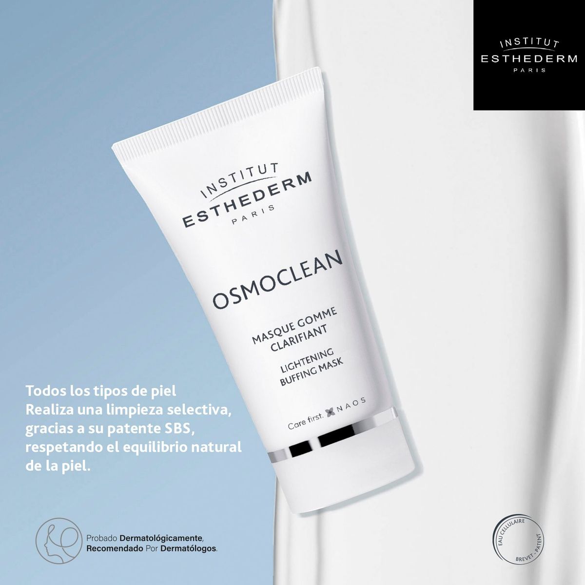INSTITUT ESTHEDERM - Mascarilla Osmoclean Institut Esthederm para Todo tipo de piel 75 ml