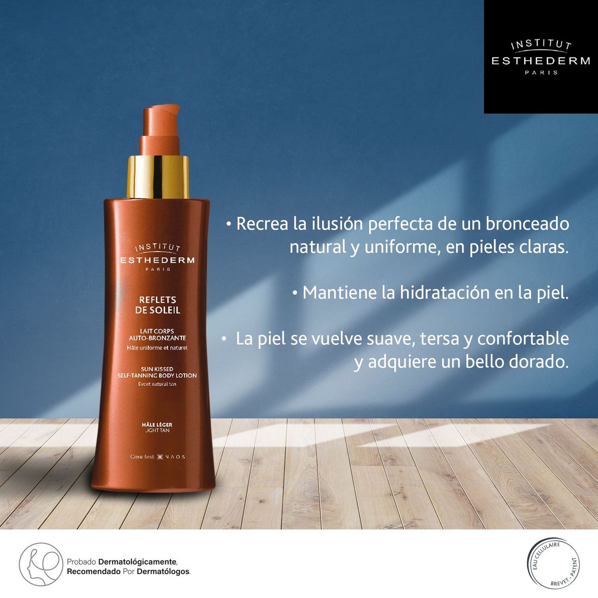 INSTITUT ESTHEDERM - Autobronceador Institut Esthederm para Todo tipo de piel 150 ml