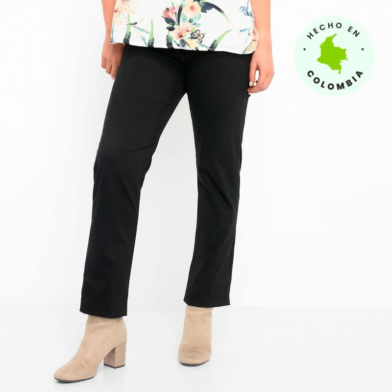 NEWPORT - Pantalón Wide Leg Mujer Tiro medio Newport