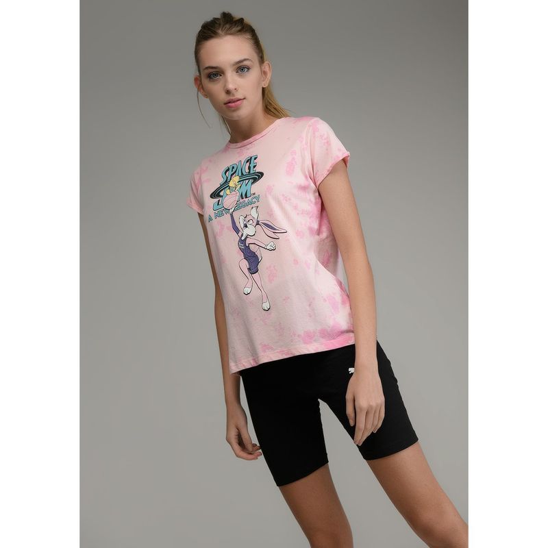 SYBILLA - Camiseta Mujer Manga corta Looney Tunes
