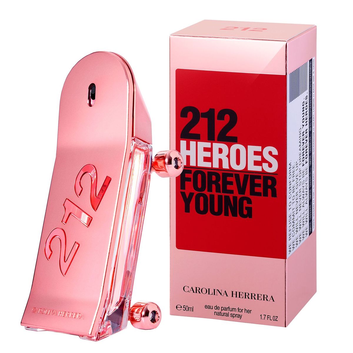 CAROLINA HERRERA - Perfume Mujer Carolina Herrera 212 Heroes 50 ml Eau de parfum Carolina Herrera
